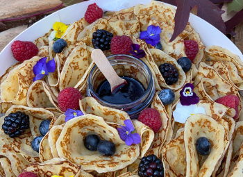 24 mini crêpes vanillées